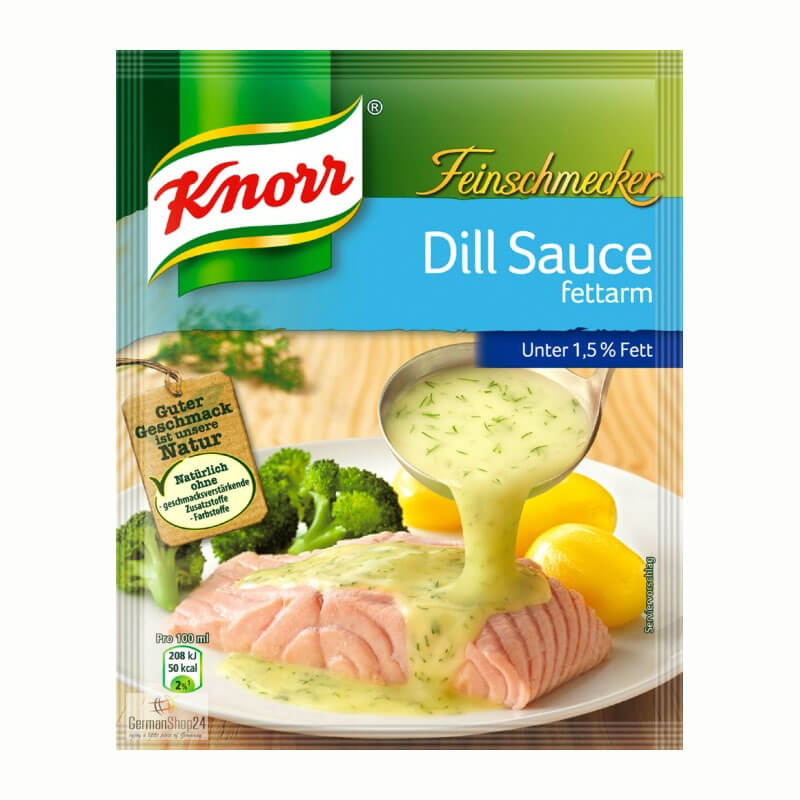 Knorr FS Dill Sauce Fettarm Store Grocery German – 31g