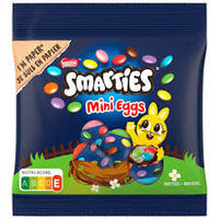 Nestle Easter Egg Smarties Mini Filled Eggs Bag 81g