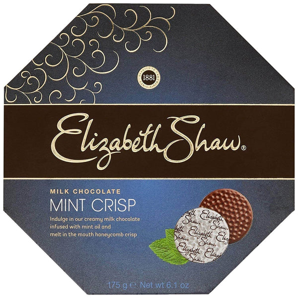 Elizabeth Shaw Milk Mint Crisp Chocolate 162g