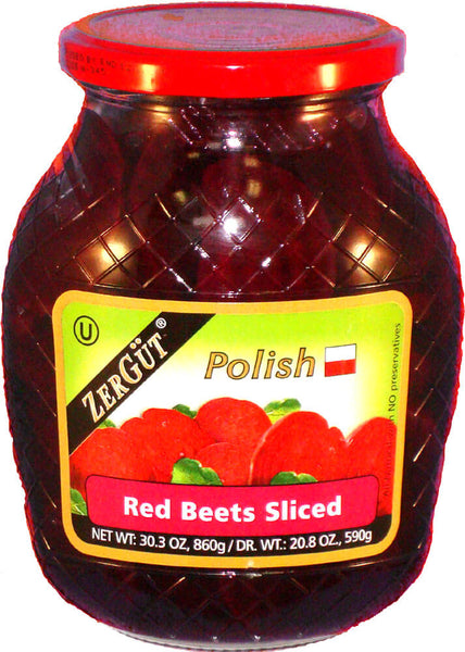 Zergut Polish Red Beets Sliced 680g