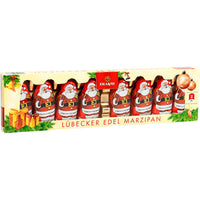 Erasmi Santas Marzipan (Pack of Eight) 100g