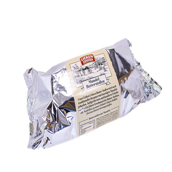 Lieken Stollen Butter Almond in Foil Bag 500g