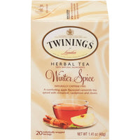 Twinings Winter Spice Herbal 20 Tea Bags 40g