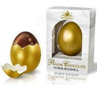 Gut Springenheide Easter Egg Real Eggshell in Gold and White Box 50g