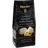 Schluender Traditional German Marzipan Stollen Pieces 350g