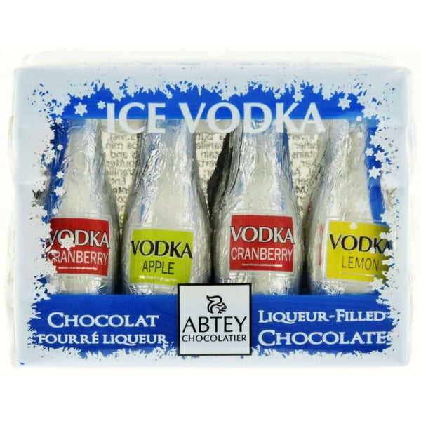 Abtey Vodka Ice Filled Chocolate Bottles (Pack of 12) 108g