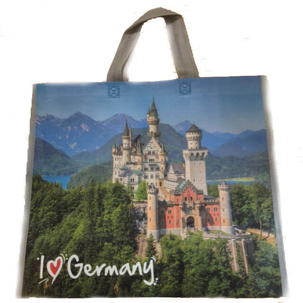 I Love Germany Shopping Bag With Hohenschwangau Castle 90g