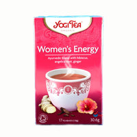 Yogi Tea - Womens Energy Organic (Pack of 17 Tea Bags) 26.6g