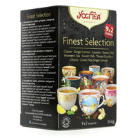 Yogi Tea - Finest Organic Selection (Pack of 18 Tea Bags) 34.2g