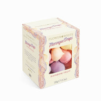 Flower and White Meringue Drops Rainbow Fruit Carton 100g