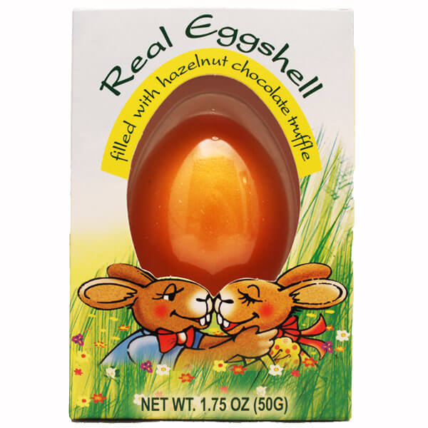 Gut Springenheide Brilliant Colored Real Egg Filled with Praline (Colors Vary) 50g