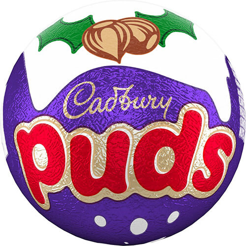 Cadbury Dairy Milk Puds (Truffle Centre, Hazelnut Pieces and Rice Crisp) 35g