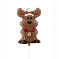 Belfine Reindeer Reni Milk Chocolate Lollipop 25g