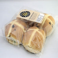 Henllan Hot Cross Buns 4pk 260g