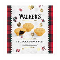 Walkers Luxury Mince Pies 4 Pack 250g