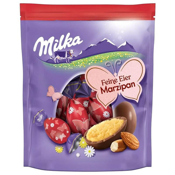 Milka Marzipan Chocolate Eggs 90g