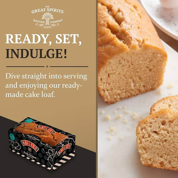 Great Spirits Baking Baileys Irish Cream Loaf Cakes 284g