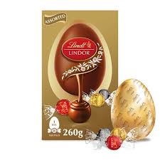 Lindt Lindor Assorted Milk Chocolate Egg 260g