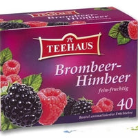 Teehaus Brombeer Himbeer 40 Tea Bags 90g