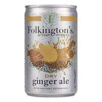 Folkingtons Dry Ginger Ale Can 150ml