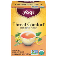 Yogi Throat Comfort Tea Organic 32.3g