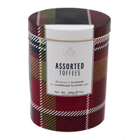 Gardiners Assorted Toffees Tartan Tin 200g