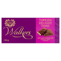 Walkers Milk Chocolate Turkish Delight Bar 150g