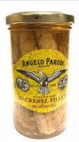 Angelo Parodi Mackerel Fillets in Olive Oil Jar 250g