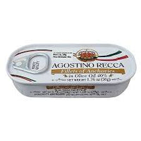 Agostino Recca Fillets of Anchovies in Olive Oil Tin 50g