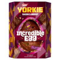 Nestle Yorkie Raisin and Biscuit Incredible Giant Egg 388g